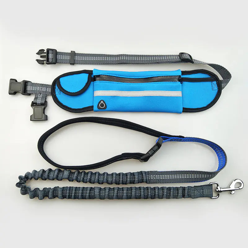 Waterproof Waist Bag for Pets - Sports Running Leash