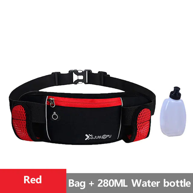 TrailFlex Running Belt with Hydration Pocket